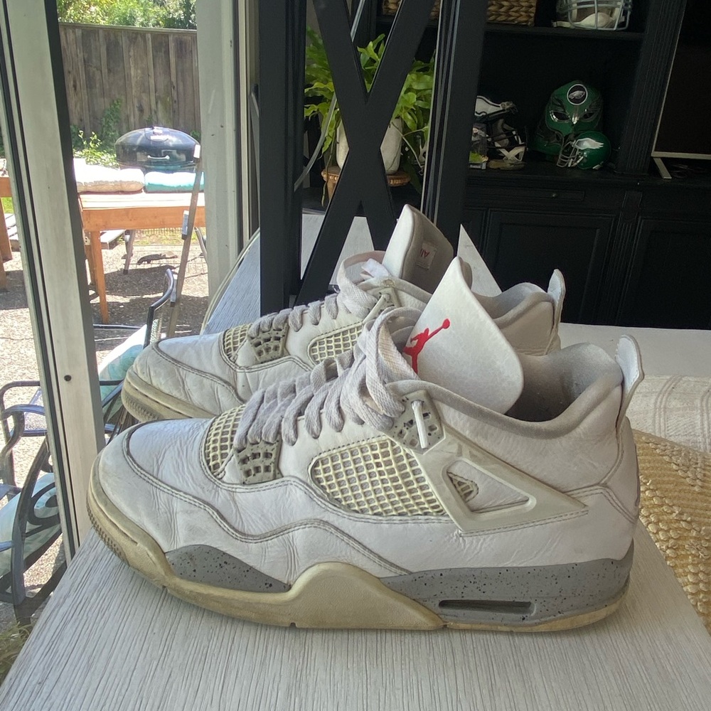 Jordan 4 retro white oreos